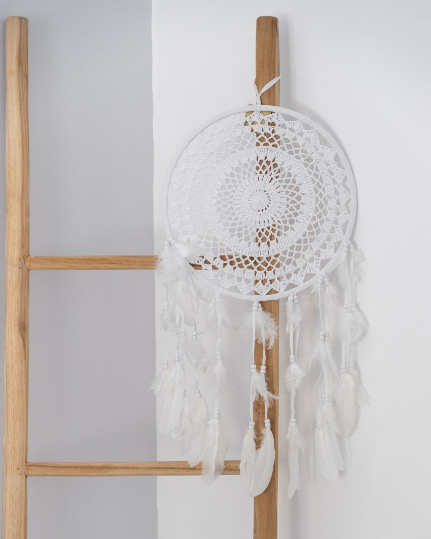 White dreamcatcher