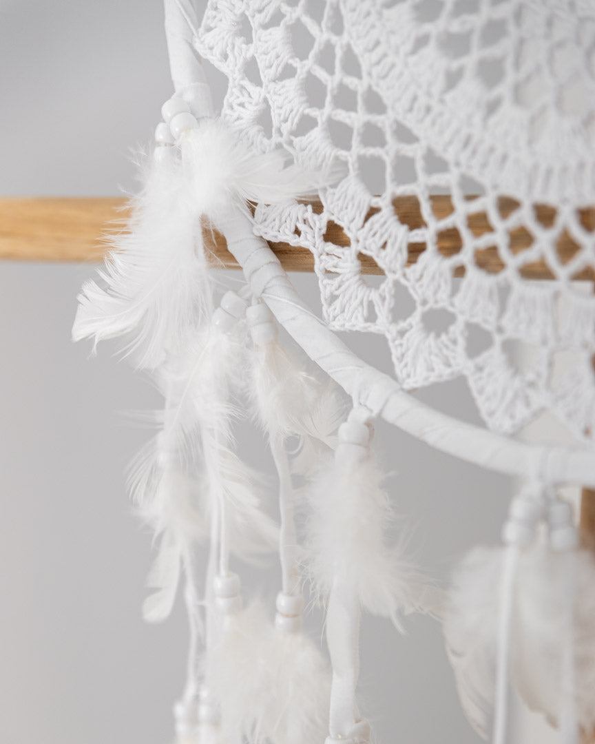 White dreamcatcher