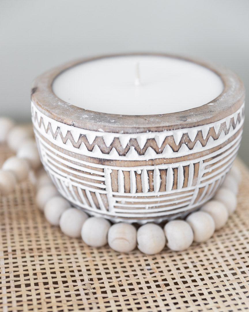 Tribal candle