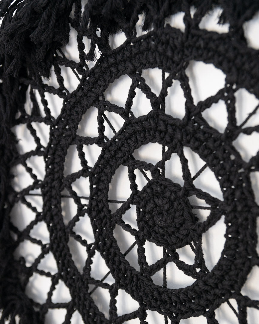 Round Macrame Wall Panel